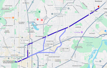 Load image into Gallery viewer, 50: Sep 07, 01:28 PM - 5.4 miles - 10 min\mile - The White House to Brentwood Volunteer Fire Department