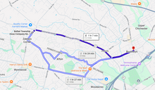 Load image into Gallery viewer, 80: Sep 09, 07:23 AM - 3.2 miles - 10 min\mile - Bethel Fire Co to Boothwyn Fire Co