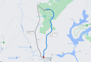 1: Sep 11, 08:47 AM - 3.8 miles  - 10 min\mile - Flight 93 National Memorial to Shanksville Fire Department