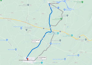 2: Sep 11, 09:25 AM - 8.6 miles  - 11 min\mile - Shanksville Fire Department to Berlin Volunteer Fire Department