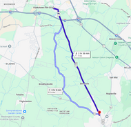 25: Sep 06, 01:33 PM - 7.1 miles  - 10 min\mile - Funkstown Volunteer Fire Company to American Legion