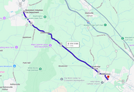 27: Sep 06, 03:10 PM - 8.1 miles  - 10 min\mile - Boonsboro Volunteer Fire Department to Middletown VFD Activities Center