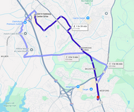 35: Sep 06, 08:53 PM - 4.5 miles  - Any pace - Montgomery County Fire Station 35 to Montgomery County Fire & Rescue Service Station 34