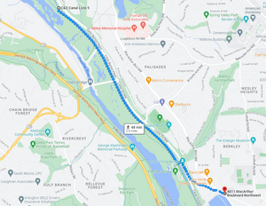 42: Sep 14, 06:00 AM - 2.4 miles  - 15 min\mile - C&O Canal Lock 5 to DC Fire & EMS Station