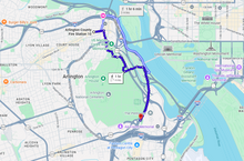 Load image into Gallery viewer, 46: Sep 07, 12:03 PM - 2.7 miles  - 10 min\mile - Arlington County Fire Station 10 to Pentagon Memorial

