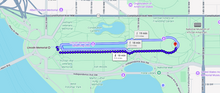Load image into Gallery viewer, 48: Sep 07, 01:01 PM - 0.8 miles  - 15 min\mile - Lincoln Memorial to Washington Monument
