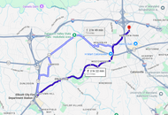 57: Sep 07, 07:30 PM - 6.3 miles  - 10 min\mile - Ellicott City Volunteer Fire Department to Baltimore County Fire Department, Station 13