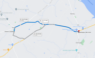 60: Sep 15, 10:04 AM - 3.9 miles  - 10 min\mile - Darlington Fire Station 9-2 to Darlington Volunteer Fire Company