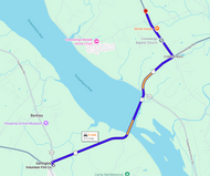 70: Sep 08, 02:22 PM - 4.5 miles  - 10 min\mile - Darlington Volunteer Fire Company to Water Witch Fire Co