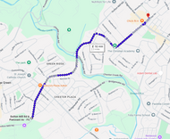 82: Sep 09, 08:22 AM - 2.3 miles  - 10 min\mile - Aston Township Fire Department to Brookhaven Fire Co No 1