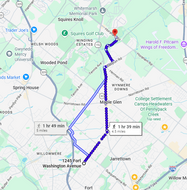 91: Sep 09, 02:30 PM - 4.5 miles  - 10 min\mile - Fort Washington Fire Company No. 1, 1245 Fort Washington Ave, Fort Washington, PA 19034 to Horsham Fire Company, 1023 Horsham Rd, Horsham, PA 19044