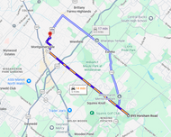 92: Sep 09, 03:15 PM - 5 miles  - 10 min\mile - Horsham Fire Company, 1023 Horsham Rd, Horsham, PA 19044 to Fire Department of Montgomery Township, 435 Doylestown Rd, Montgomeryville, PA 18936