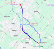 94: Sep 09, 04:40 PM - 6.2 miles  - 10 min\mile - Hilltown Township Volunteer Fire Company (Sta 60), 5 Hilltown Pike, Hilltown Township, PA 18944 to Sellersville Fire Department, 2 N Main St, Sellersville, PA 18960