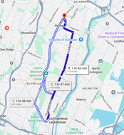 114: Sep 10, 07:45 PM - 4.8 miles  - 10 min\mile - Newark Fire Department Engine 9 to Nutley Fire Department