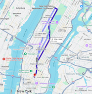 121: Sep 11, 12:05 PM - 5.6 miles  - 12 min\mile - FDNY Battalion 11 Engine 76 & Ladder 22 to FDNY Engine 33/Ladder 9